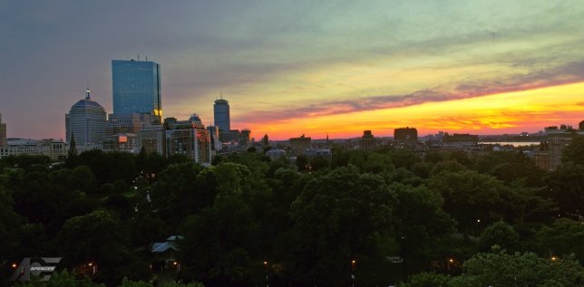Boston Sunset September 2016
